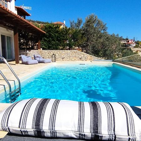 Apollo Romantic Sea View Villa Kivérion Esterno foto