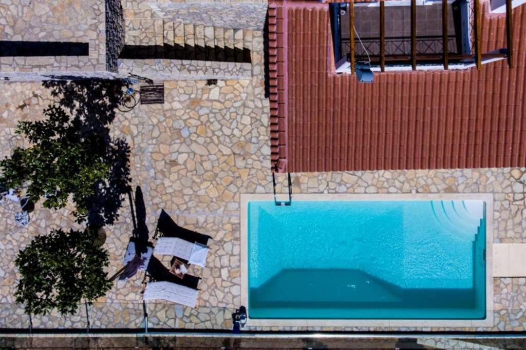 Apollo Romantic Sea View Villa Kivérion Esterno foto