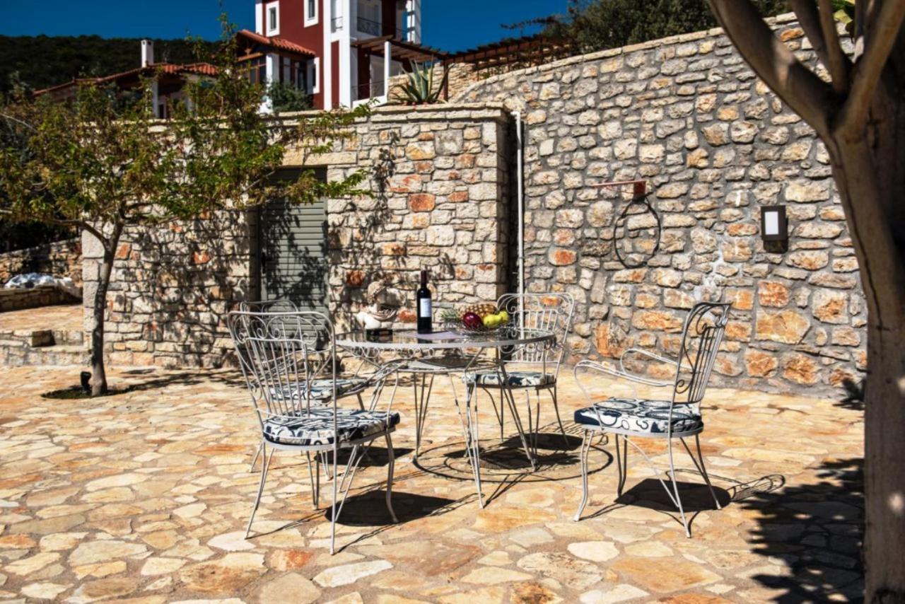 Apollo Romantic Sea View Villa Kivérion Esterno foto