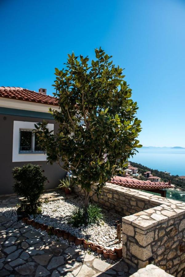 Apollo Romantic Sea View Villa Kivérion Esterno foto