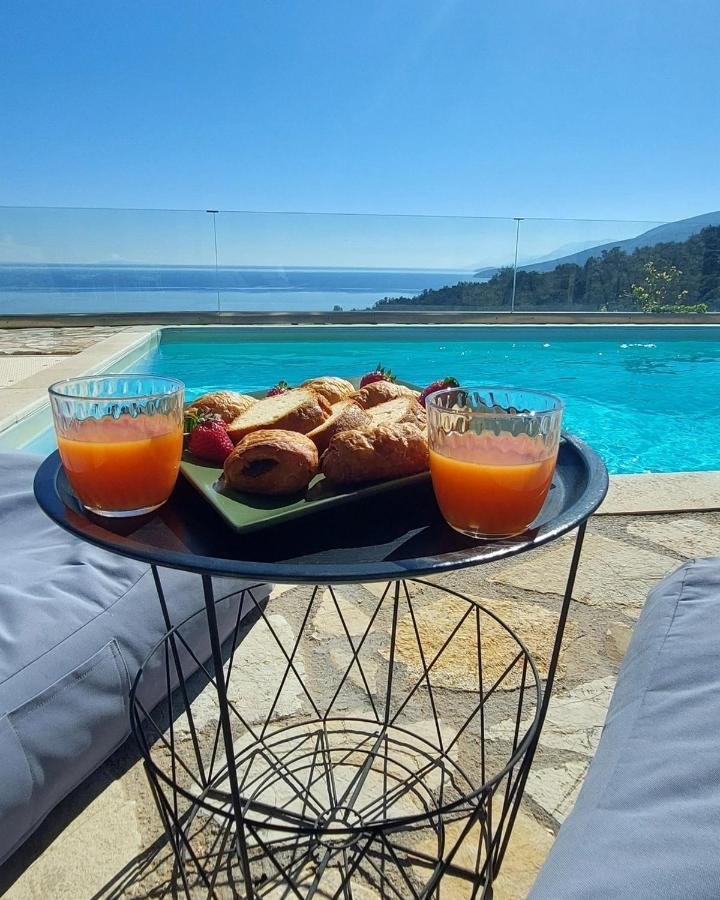 Apollo Romantic Sea View Villa Kivérion Esterno foto