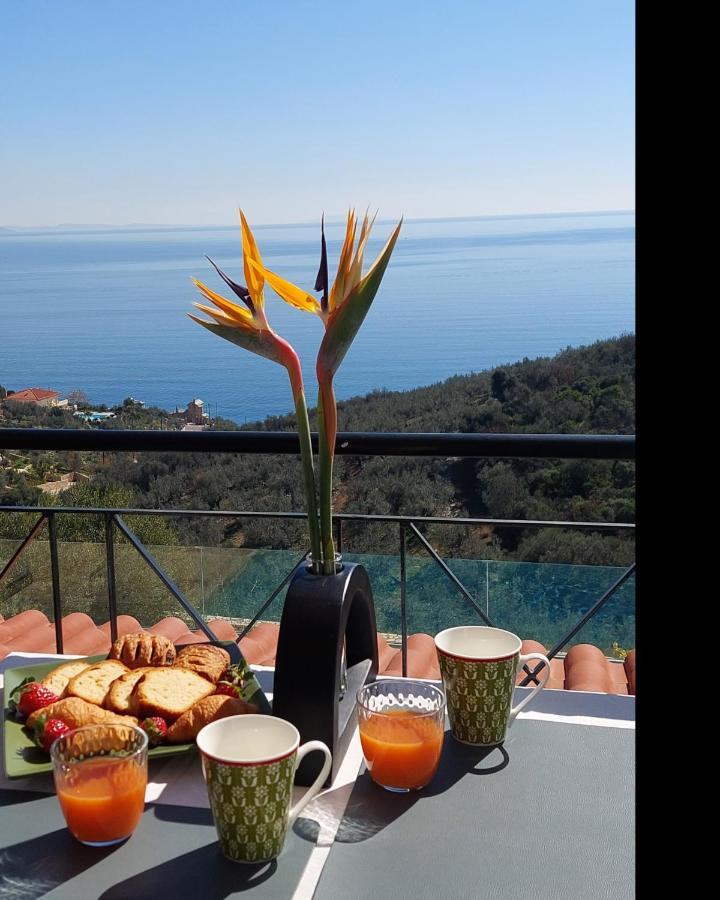 Apollo Romantic Sea View Villa Kivérion Esterno foto