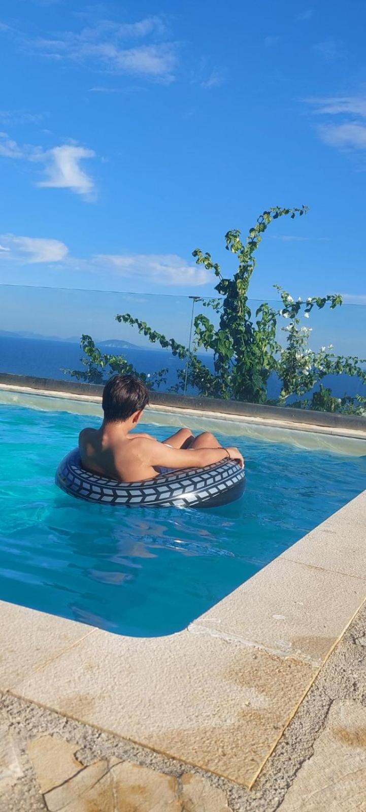 Apollo Romantic Sea View Villa Kivérion Esterno foto